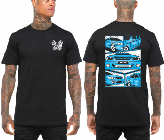 FORD BA BF FALCON | COMIC STYLE TSHIRT
