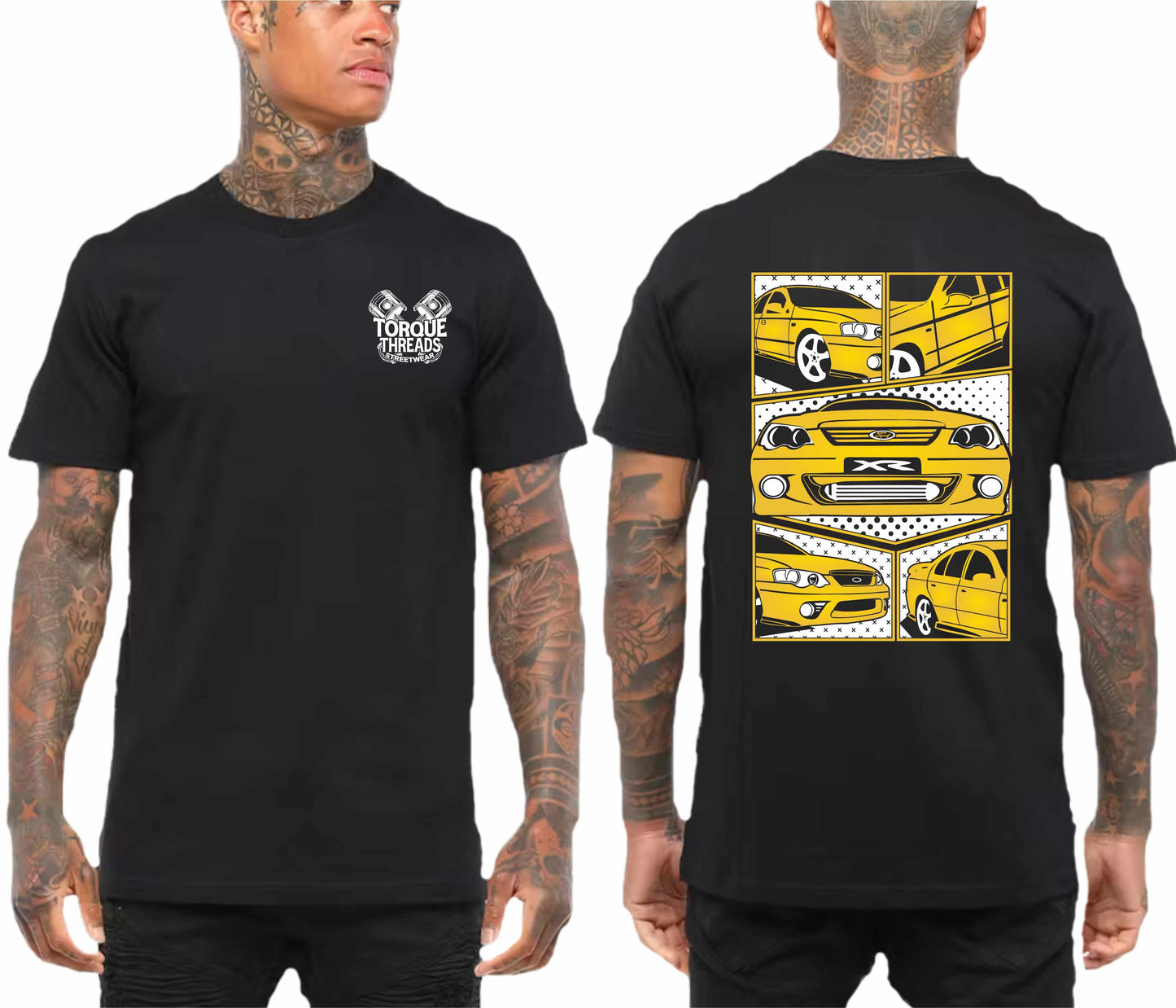 FORD BA BF FALCON | COMIC STYLE TSHIRT