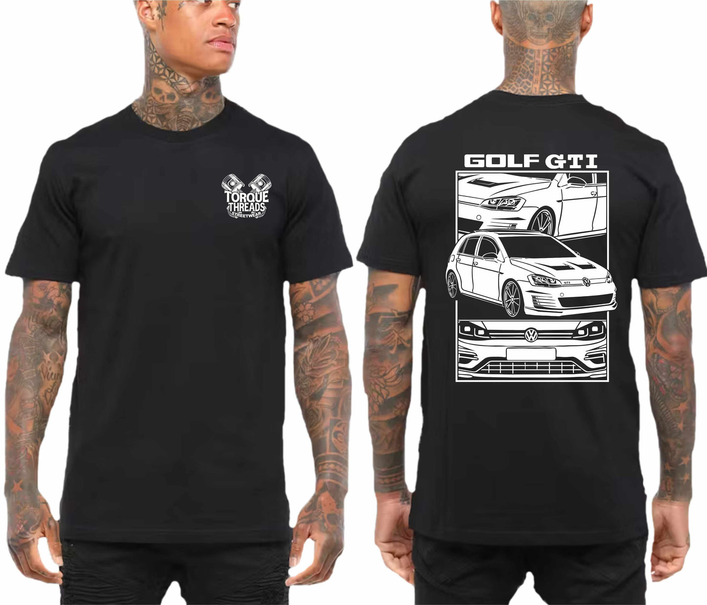 VOLKSWAGEN GOLF GTI | COMIC STYLE TSHIRT