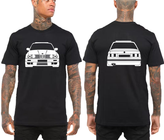 BMW E30 FRONT & BACK | TSHIRT or MUSCLE TANK