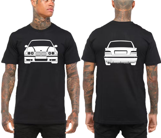 BMW E36 FRONT & BACK | TSHIRT or MUSCLE TANK