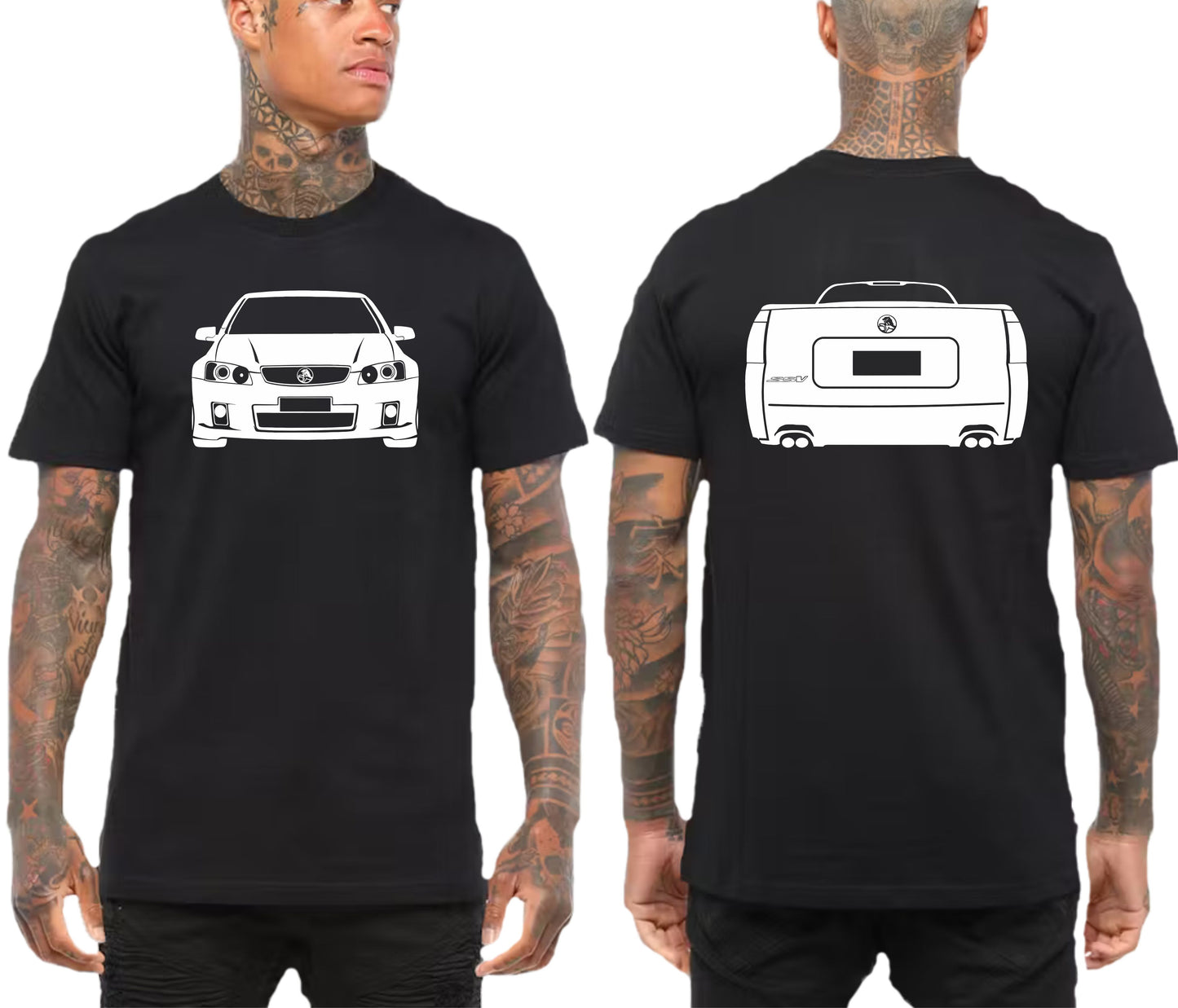HOLDEN VE UTE FRONT & BACK | TSHIRT or MUSCLE TANK