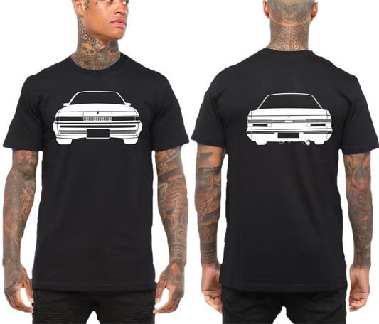 HOLDEN VL CALAIS FRONT & BACK | TSHIRT or MUSCLE TANK