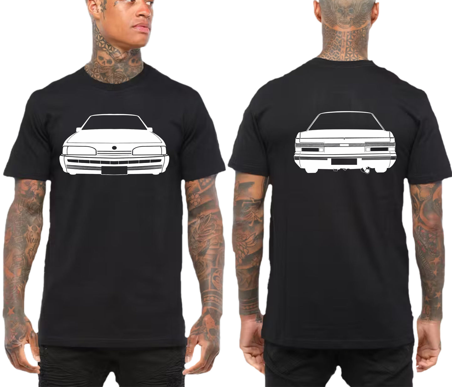 HOLDEN VL COMMODORE FRONT & BACK | TSHIRT or MUSCLE TANK