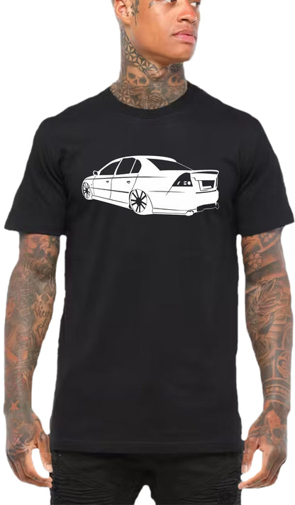 HOLDEN VY VZ CLUBSPORT BACK ANGLE | TSHIRT or MUSCLE TANK