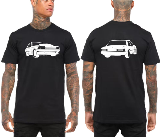 FORD XD XE FACLCON XR FRONT & BACK | TSHIRT or MUSCLE TANK