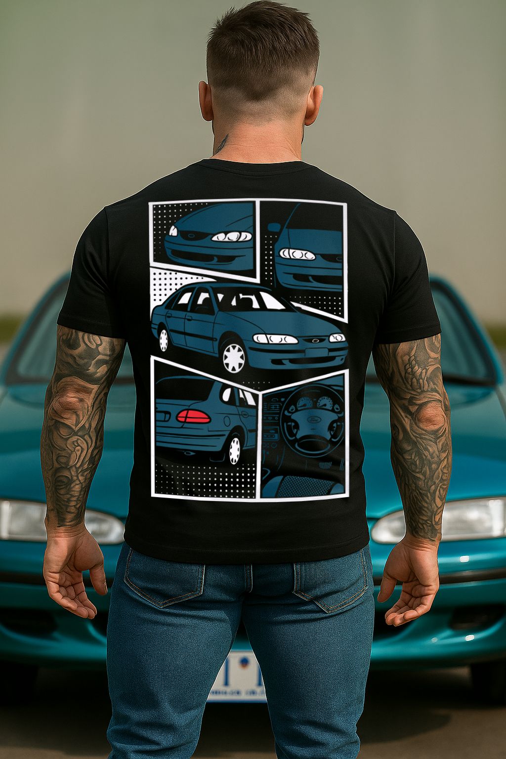 FORD EF EL FALCON | COMIC STYLE TSHIRT
