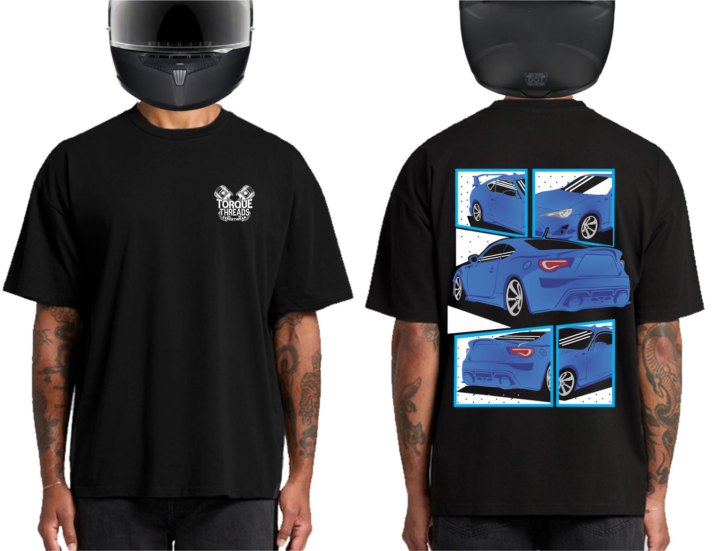 TOYOTA 86 BLUE | HEAVY OVERSIZED TSHIRT