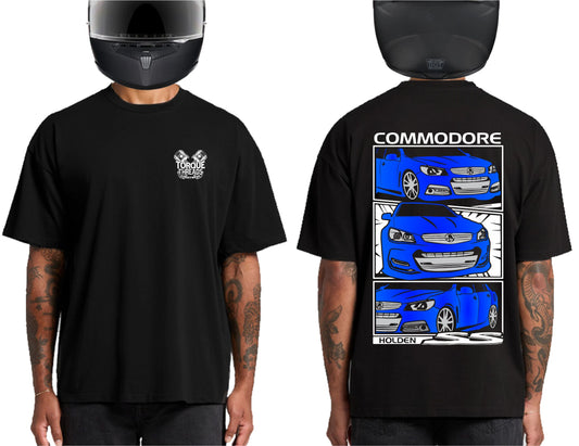 HOLDEN VF COMMODORE BLUE | HEAVY OVERSIZED TSHIRT