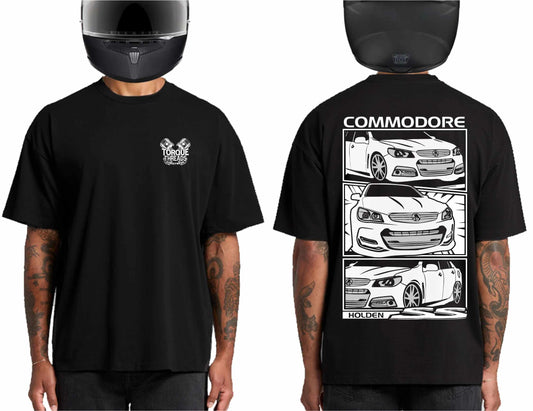 HOLDEN VF COMMODORE WHITE | HEAVY OVERSIZED TSHIRT