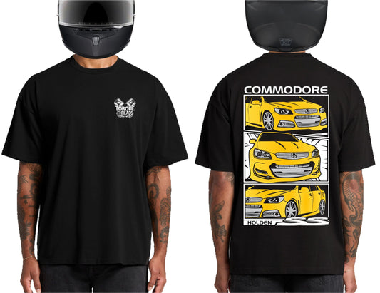 HOLDEN VF COMMODORE YELLOW | HEAVY OVERSIZED TSHIRT