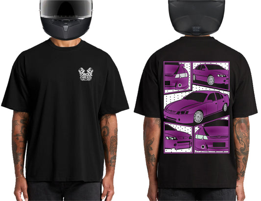 HOLDEN VY VZ COMMODORE PURPLE | HEAVY OVERSIZED TSHIRT